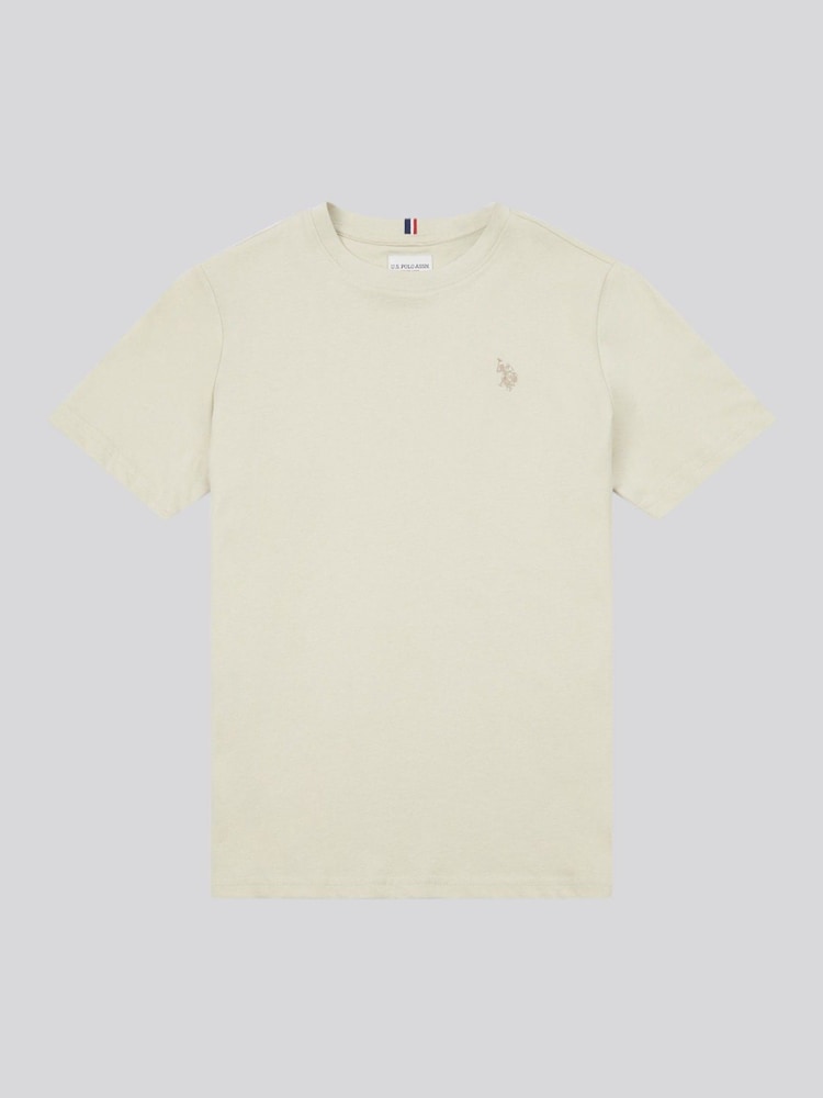 U.S. Polo Assn. Natural Double Horsemen T-Shirt - Image 7 of 10