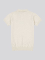 U.S. Polo Assn. Natural Boys Combed 100% Cotton Polo Shirt - Image 6 of 7