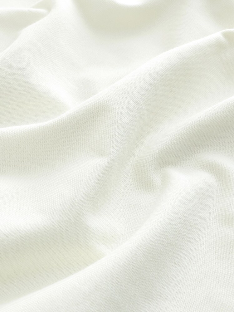 Ecru EDIT Slim Fit Ringer T-Shirt - Image 2 of 3