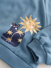 Blue Celestial Crew Neck Sweatshirt (3mths-7yrs) - Image 7 of 7