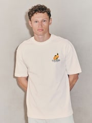 White Fruit Edit Relaxed Fit Graphic Print T-Shirt - Image 3 of 4