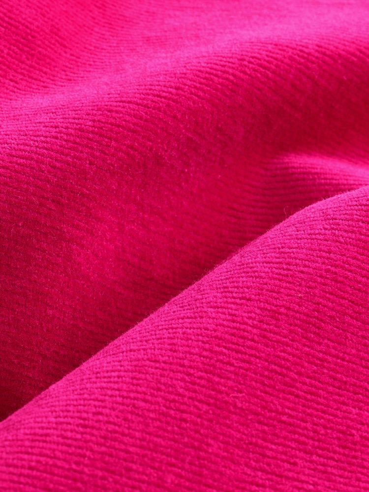 Pink Corduroy Mini Wrap Skirt - Image 9 of 9 Pink Corduroy Mini Wrap Skirt - Image 9 of 9