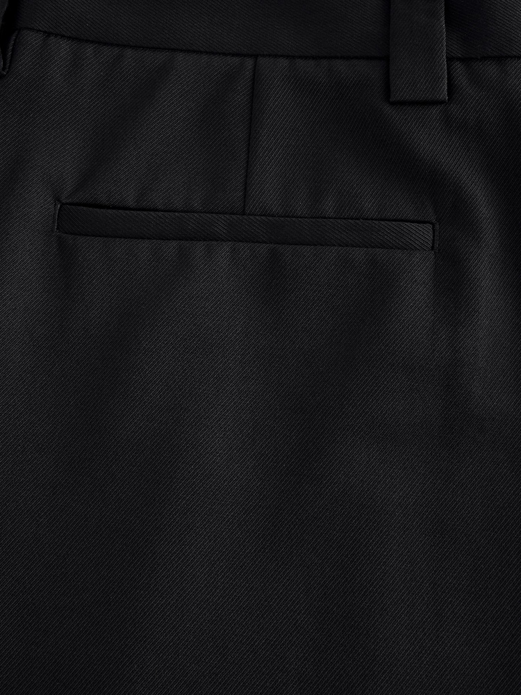 Black EDIT Pleat Front Formal Trousers - Image 11 of 11 Black EDIT Pleat Front Formal Trousers - Image 11 of 11