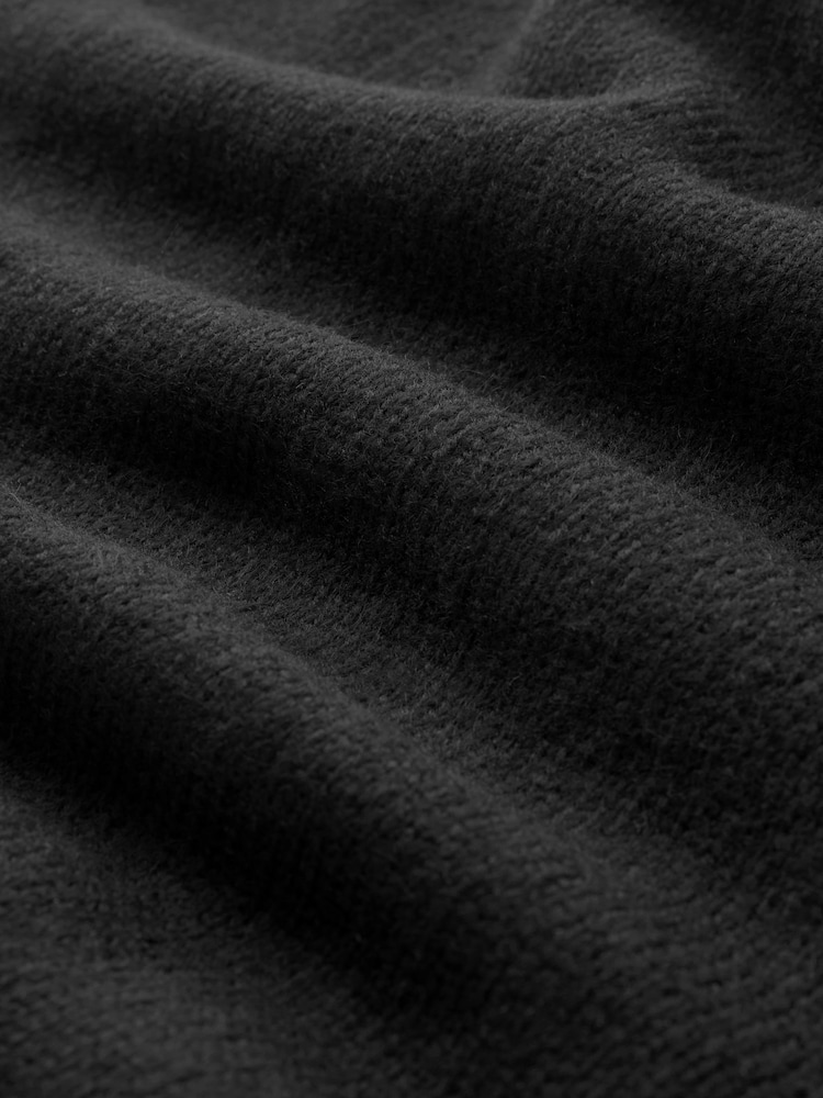 Preto - EDIT Regata de malha com decote em V e ajuste Regular fit - Imagem 7 de 7