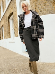 Black Ponte Pencil Skirt - Image 11 of 14