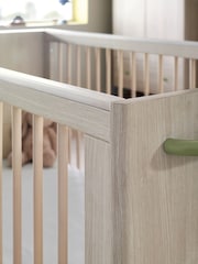 Mamas & Papas Moss Green Kinlay Nursery Cot Bed - Image 3 of 8