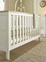 Mamas & Papas White Natural Wedmore 2 Piece Nursery Furniture Set - Image 2 of 7