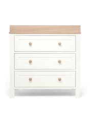 Mamas & Papas White Natural Wedmore 2 Piece Nursery Furniture Set - Image 7 of 7