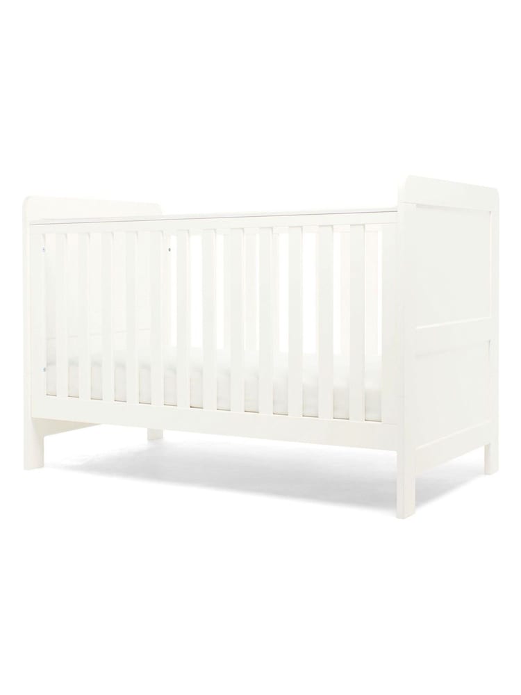 Mamas & Papas White Hampden Nursery Cot Bed - Image 2 of 7