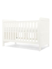 Mamas & Papas White Hampden Nursery Cot Bed - Image 4 of 7