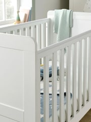 Mamas & Papas White Hampden Nursery Cot Bed - Image 6 of 7