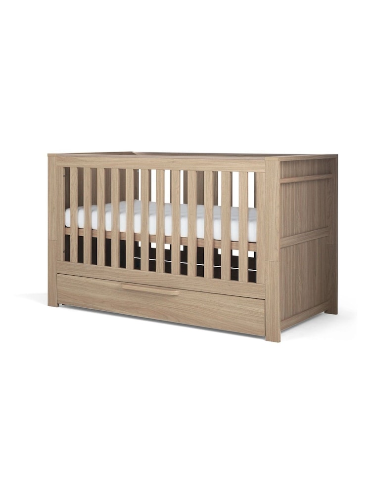 Furniture Nursery Baby Cots Kmart 2-in-1 Wooden Cot White Kmart