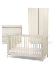 Mamas & Papas 3 Piece Parchment Kinlay Nursery Furniture Set - Image 10 of 12