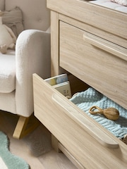 Mamas & Papas Natural Oak Franklin Dresser Changer - Image 3 of 6