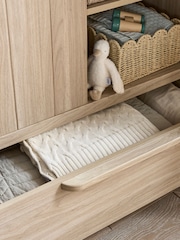 Mamas & Papas Natural Oak Franklin Full-Sized Wardrobe - Image 3 of 6