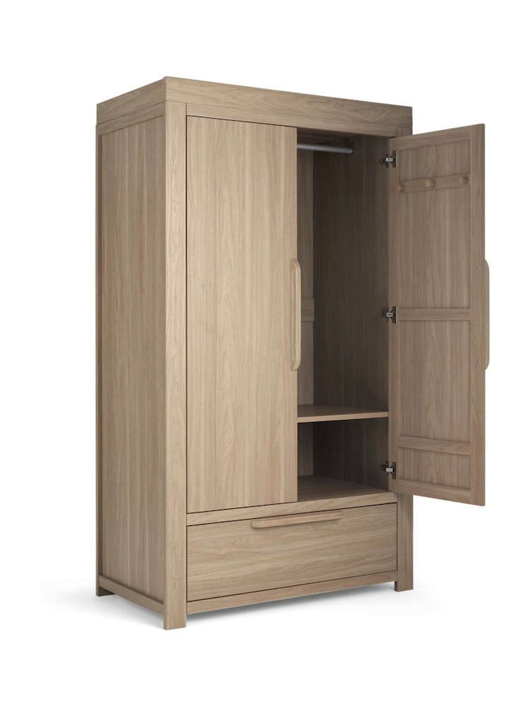 Mamas & Papas Natural Oak Franklin Full-Sized Wardrobe - Image 6 of 6