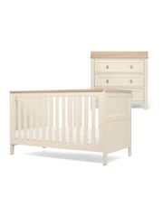 Mamas & Papas Pebble Natural Wedmore 2 Piece Nursery Furniture Set - Image 5 of 8