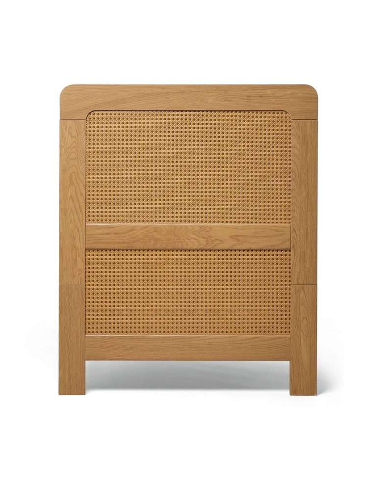 Mamas & Papas Rattan Oak Esna Rattan Nursery Cot Bed - Image 9 of 9