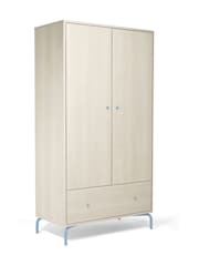 Mamas & Papas Dusty Blue Kinlay Nursery Wardrobe - Image 4 of 7