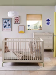 Mamas & Papas Moss Green Kinlay 2 Piece Nursery Furniture Set - Image 2 of 8