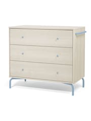 Mamas & Papas Dusty Blue Kinlay Nursery Dresser Changer - Image 4 of 7