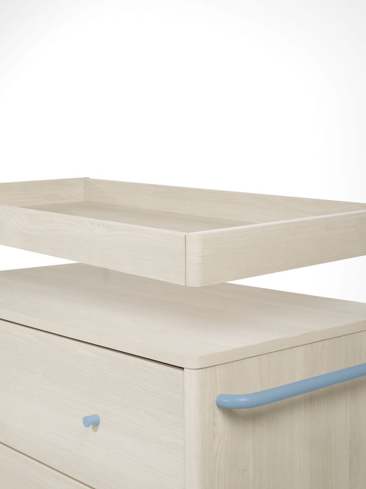 Mamas & Papas Dusty Blue Kinlay Nursery Dresser Changer - Image 7 of 7