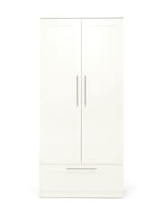 Mamas & Papas White Hampden Nursery Wardrobe - Image 2 of 5