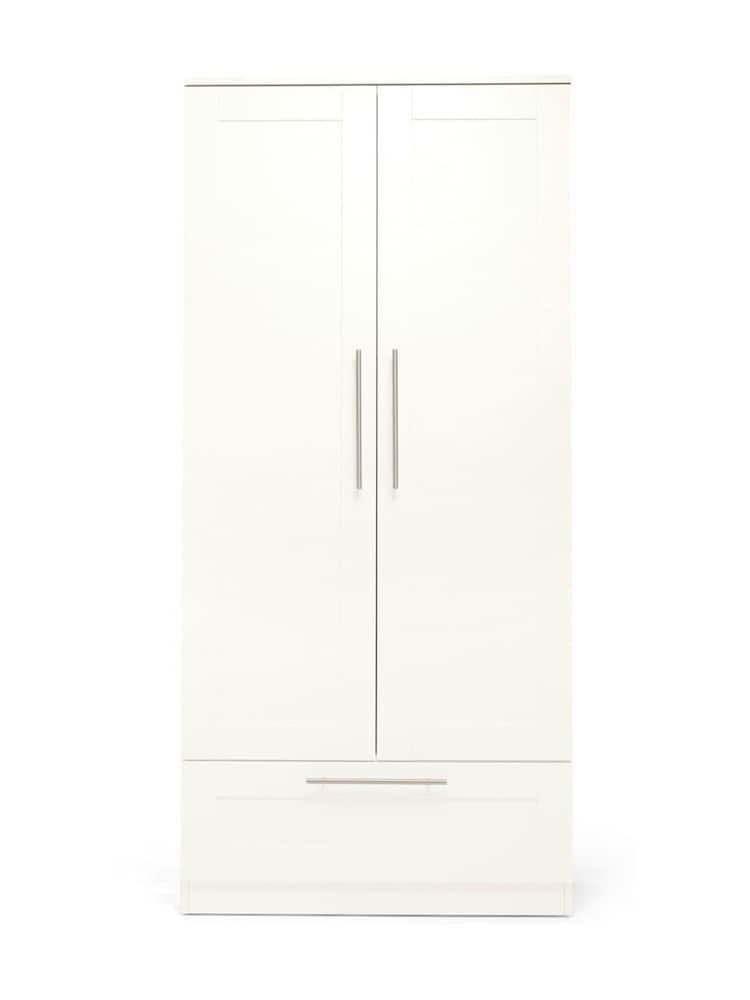 Mamas & Papas White Hampden Nursery Wardrobe - Image 2 of 5