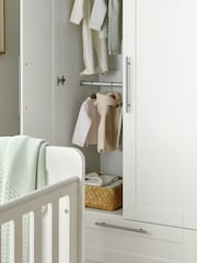 Mamas & Papas White Hampden Nursery Wardrobe - Image 5 of 5