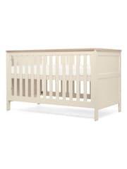 Mamas & Papas Pebble Natural Wedmore Nursery Cot Bed - Image 4 of 6