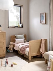 Mamas & Papas 3 Piece Rattan Oak Esna Rattan Nursery Furniture Set - Image 5 of 6
