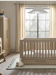 Mamas & Papas Natural Oak Franklin 3 Piece Nursery Furniture Set - Image 2 of 13