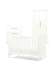 Mamas & Papas White Hampden 3 Piece Nursery Furniture Set - Image 6 of 10