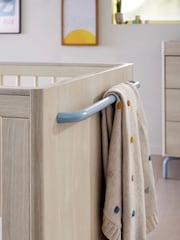 Mamas & Papas Dusty Blue Kinlay Nursery Cot Bed - Image 5 of 11