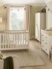 Mamas & Papas 3 Piece Pebble Natural Wedmore Nursery Furniture Set - Image 1 of 12