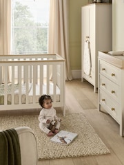Mamas & Papas 3 Piece Pebble Natural Wedmore Nursery Furniture Set - Image 2 of 12