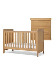 Mamas & Papas Rattan Oak Esna 2 Piece Rattan Nursery Furniture Set - Image 7 of 8