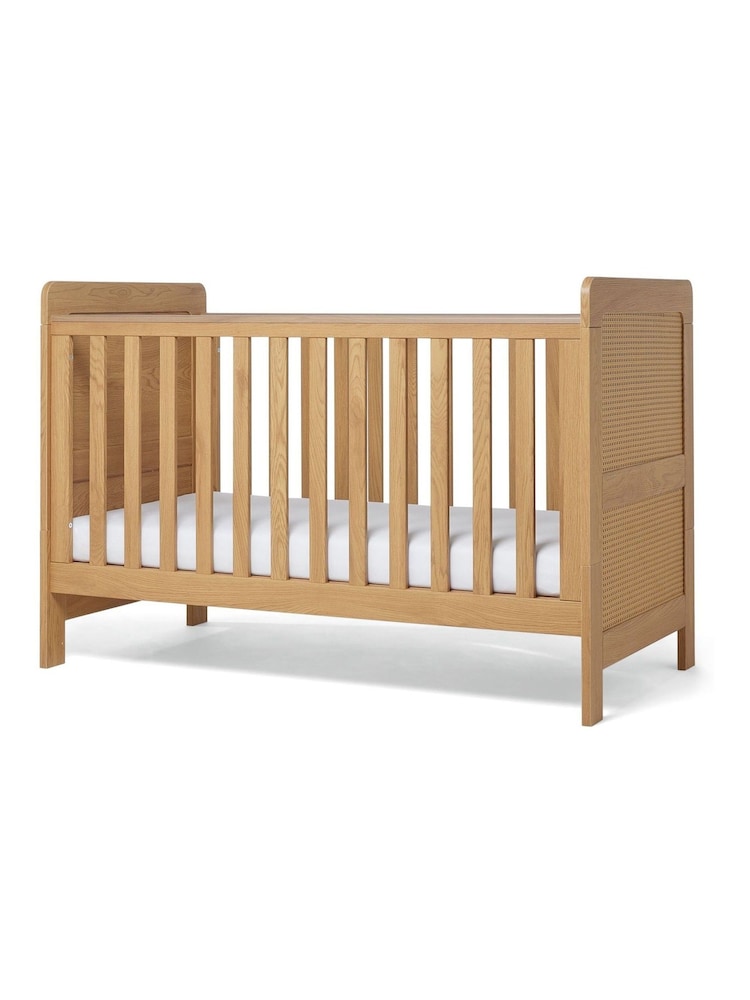 Mamas & Papas Rattan Oak Esna 2 Piece Rattan Nursery Furniture Set - Image 8 of 8