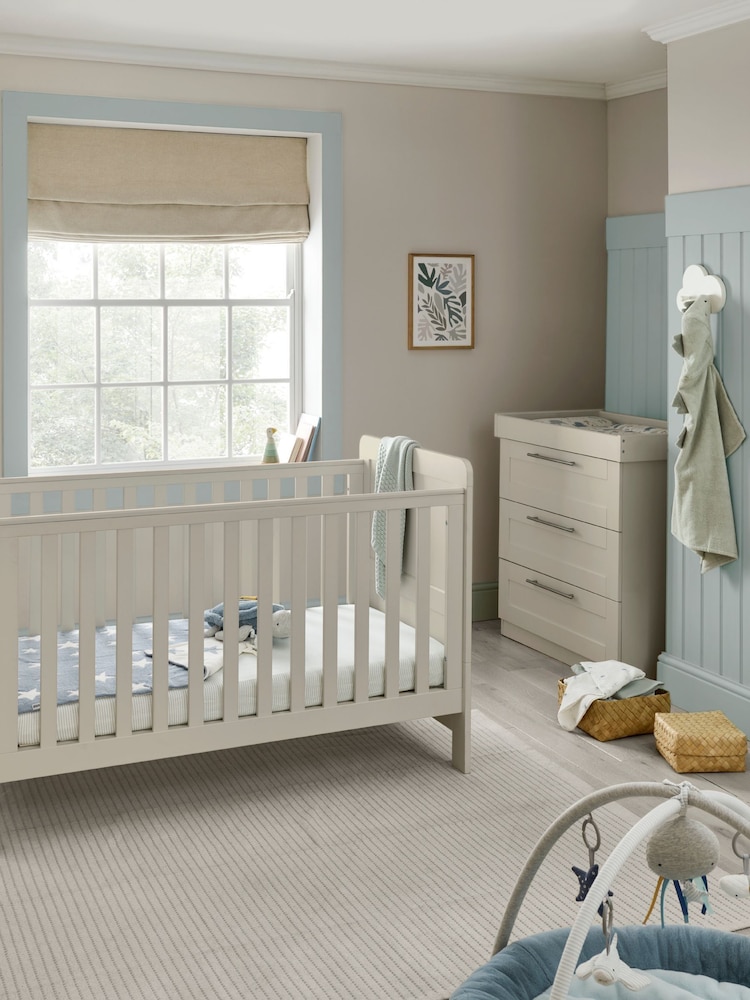 Mamas & Papas Pebble Hampden 2 Piece Nursery Furniture Set - Image 1 of 5
