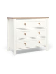 Mamas & Papas White Natural Wedmore Nursery Dresser Changer - Image 5 of 5