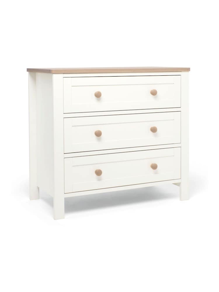 Mamas & Papas White Natural Wedmore Nursery Dresser Changer - Image 5 of 5