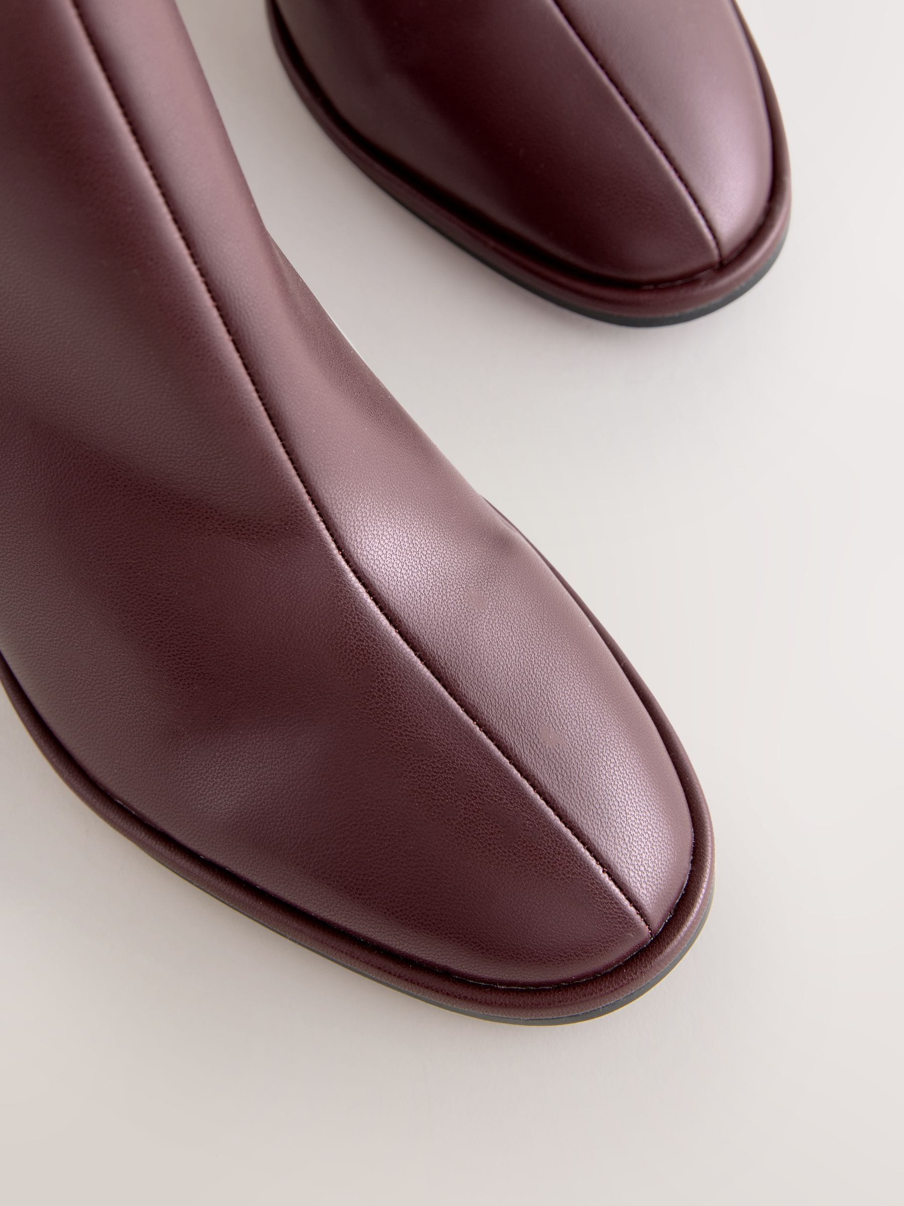 Buy Burgundy Red Forever Comfort® Block Heeled Ankle Boots from