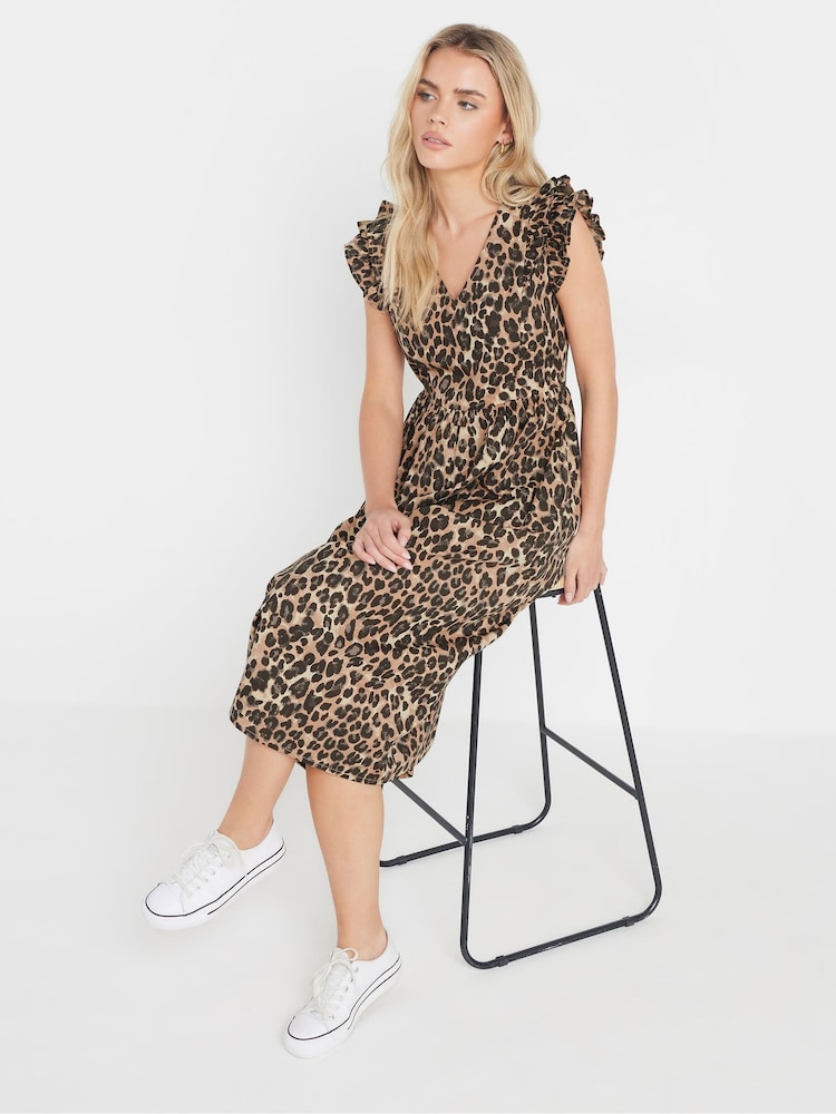 M&Co Petite 100% Cotton Poplin Midi Dress - Image 2 of 5 M&Co Petite 100% Cotton Poplin Midi Dress - Image 2 of 5