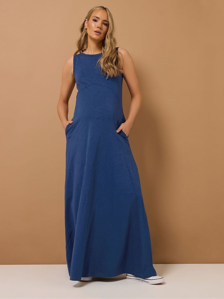 Long Tall Sally 100% Bomullsvest for gravide Maxikjole - Image 2 of 5