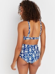 M&Co Blue Ikat High Waist Briefs - Image 3 of 7