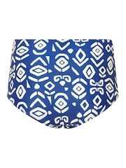 M&Co Blue Ikat High Waist Briefs - Image 7 of 7