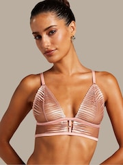 Hunkemoller Pink Alice Bralette - Image 1 of 5