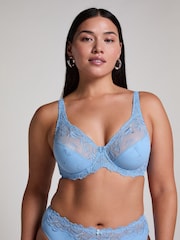 Azul - Hunkemöller Diva Non Padded Underwired White Bra - Imagen 1 de 5