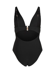 Hunkemoller Luna Shaping Black Swimsuit - Image 5 of 5