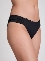 Hunkemoller Scallop Rio Bikini Bottoms - Image 3 of 5